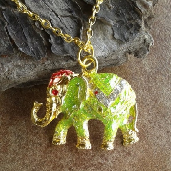 Handmade by Serena Jewelry - Elephant Necklace